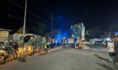 Kodim 1430/Konut Dan Polres Konawe Utara Kawal Pawai Takbir Keliling Sambut Idul Fitri 1446 H